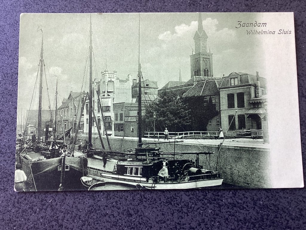 Zaandam. Schepen. No 2., Ophalen of Verzenden, Voor 1920, Ongelopen, Noord-Holland