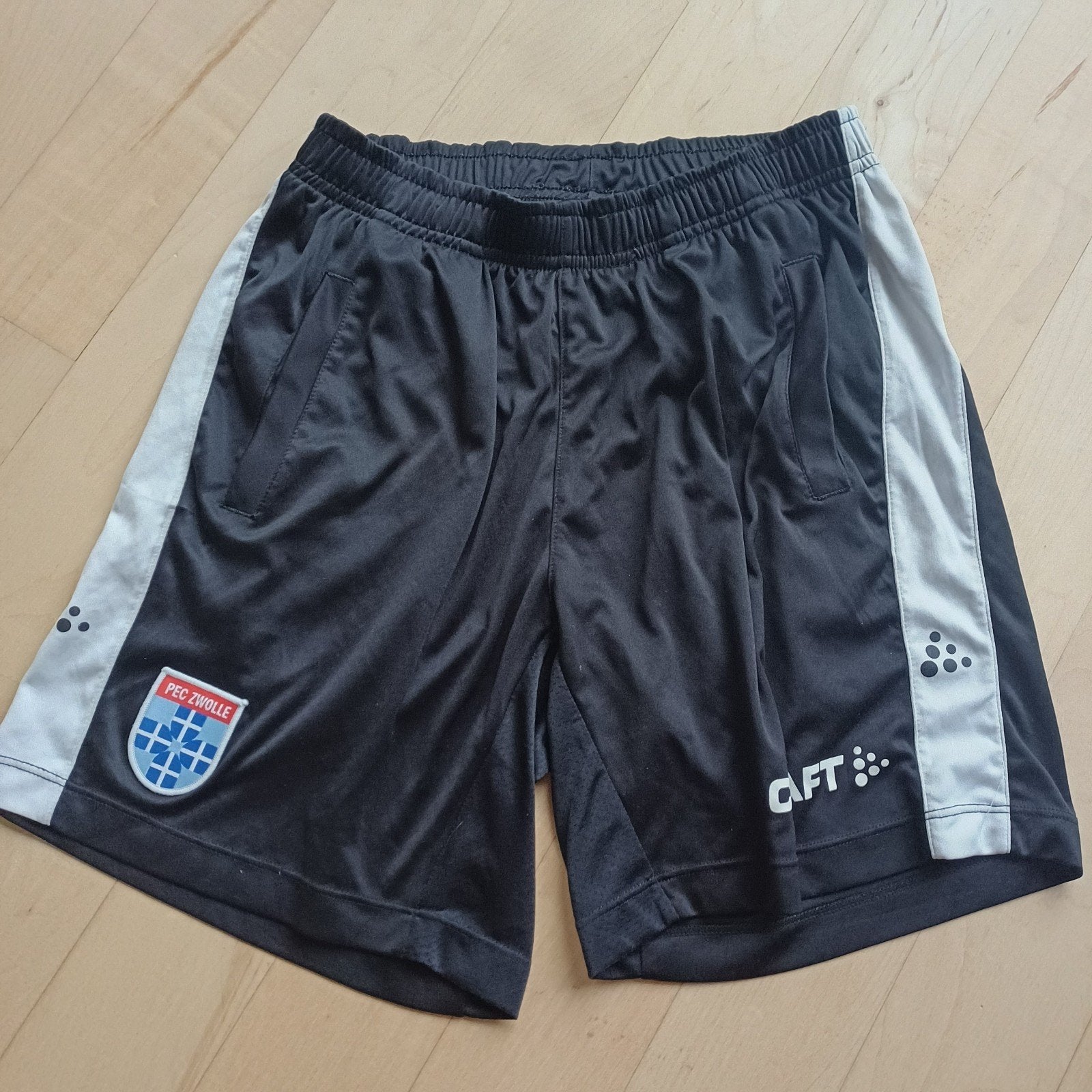 Craft PEC Zwolle voetbalbroekje - Maat XS, Craft, Zwart, Ophalen of Verzenden, Zo goed als nieuw