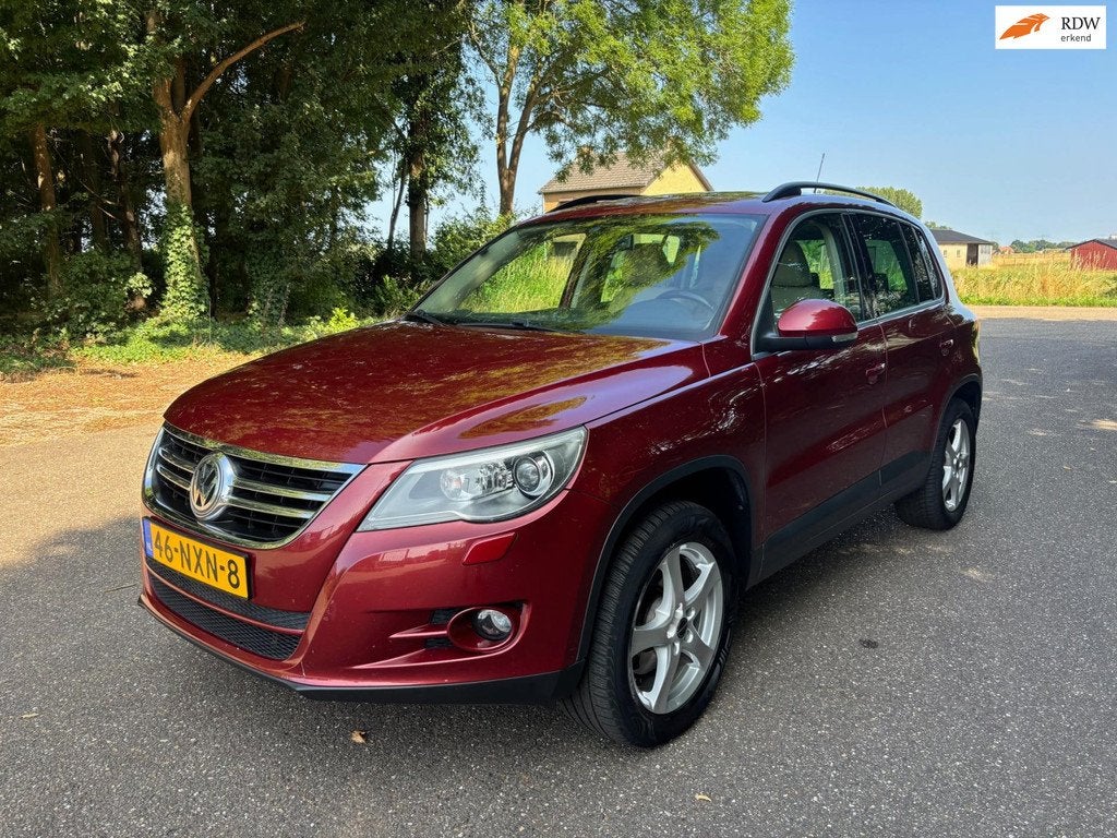 Volkswagen Tiguan 2.0 TSI Track&Field 4Motion | Automaat | L, Auto's, Volkswagen, Automaat, Gebruikt, Beige, 4 cilinders