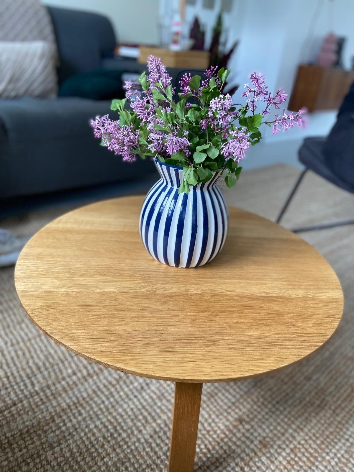 Eikenhouten salontafel - Rond en stijlvol, Gebruikt, 50 tot 100 cm, 5 – 50, Eikenhout