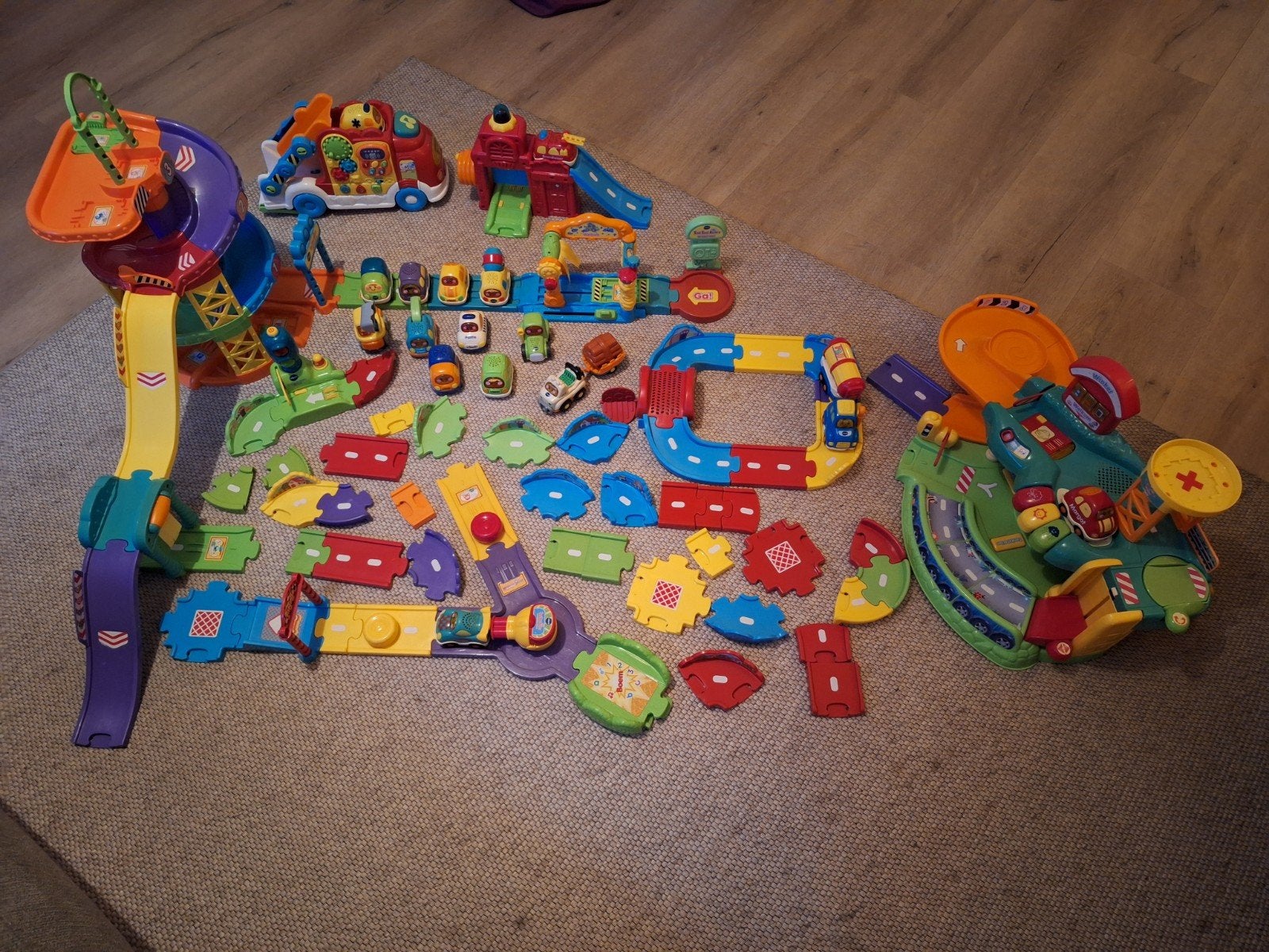 VTech Toet Toet Auto's Mega Speelset, Ophalen, Gebruikt