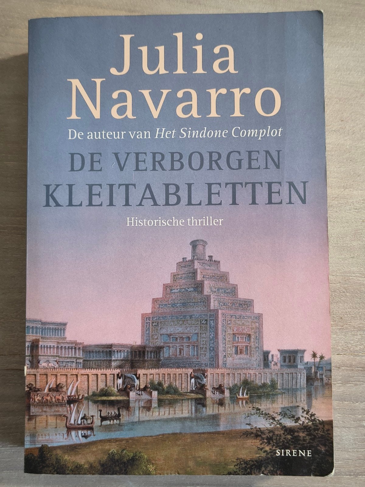 De Verborgen Kleitabletten - Julia Navarro, Ophalen of Verzenden, Zo goed als nieuw, Julia Navarro