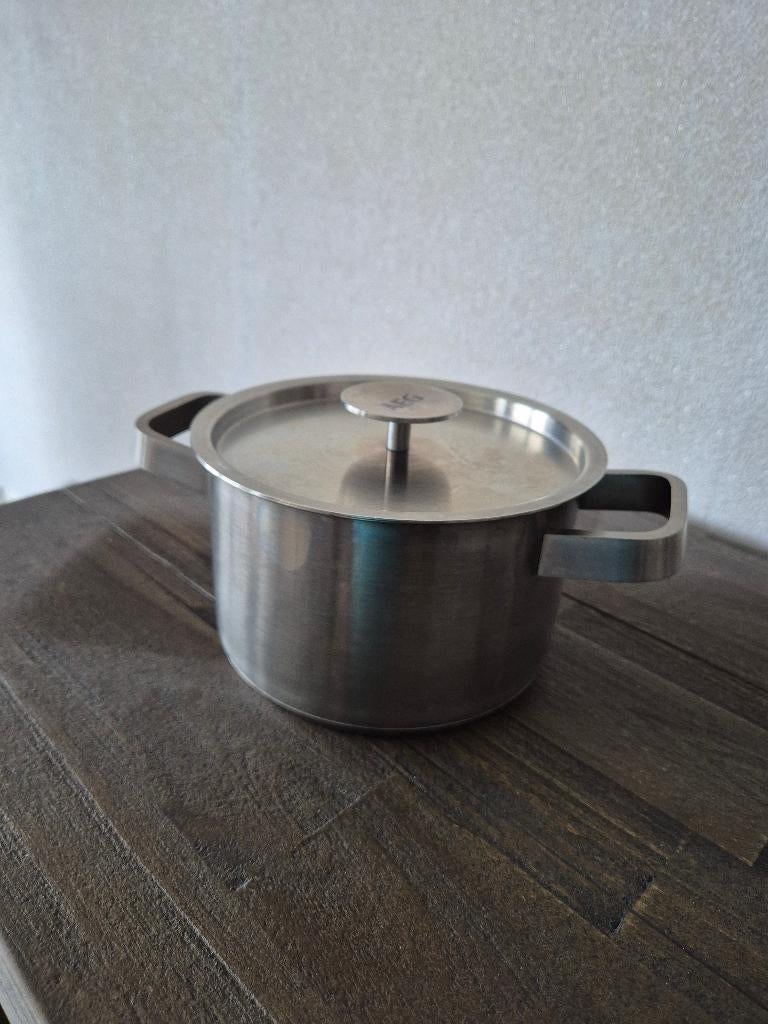 AEG kookpan diameter 21 cm, Ophalen, Gebruikt, Rvs
