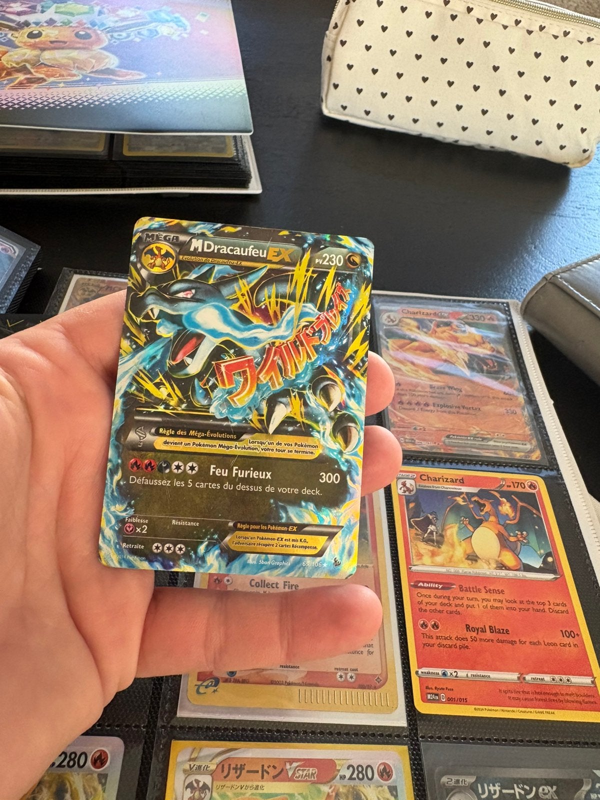 Charizard flashfire, Hobby en Vrije tijd, Verzamelkaartspellen | Pokémon, Zo goed als nieuw, Meerdere kaarten, Foil, Ophalen of Verzenden