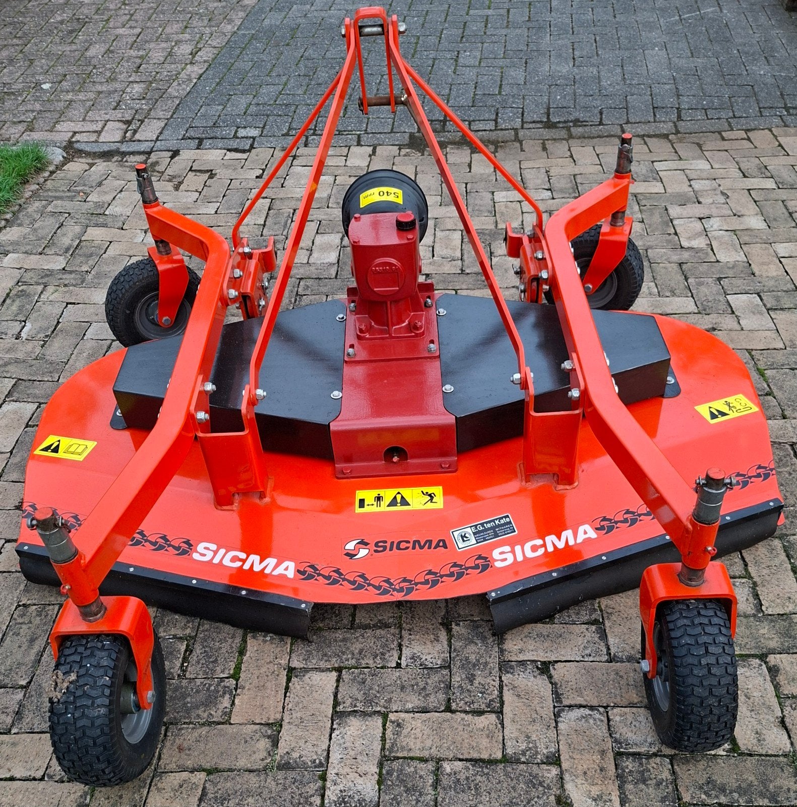Sicma bloter voor mini Tractoren, Ophalen, Cirkelmaaier, Sicma, Zo goed als nieuw
