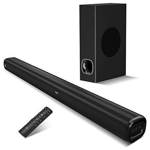 Soundbar HDMI-Aux-Bluetooth met aparte subwoofer, Ophalen of Verzenden, Bluetooth, Nieuw