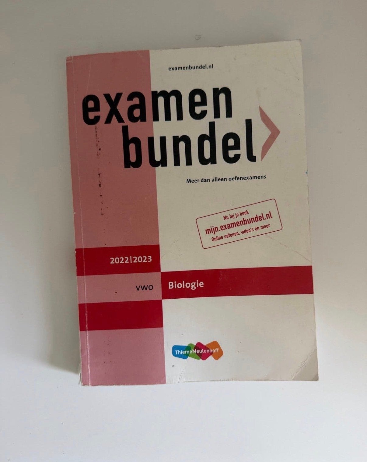 Examenbundel Biologie VWO 2022/2023, Boeken, Schoolboeken, Ophalen of Verzenden, Gelezen, VWO, Biologie