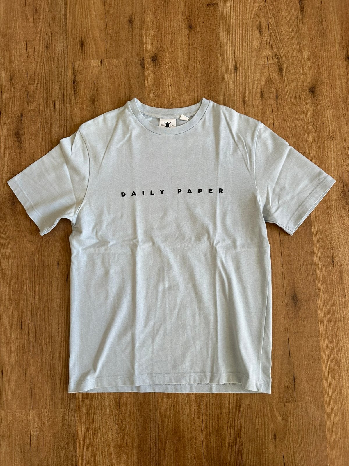 Daily Paper Alias T-shirt met logo, Ophalen of Verzenden, Zo goed als nieuw, Maat 46 (S) of kleiner, Blauw
