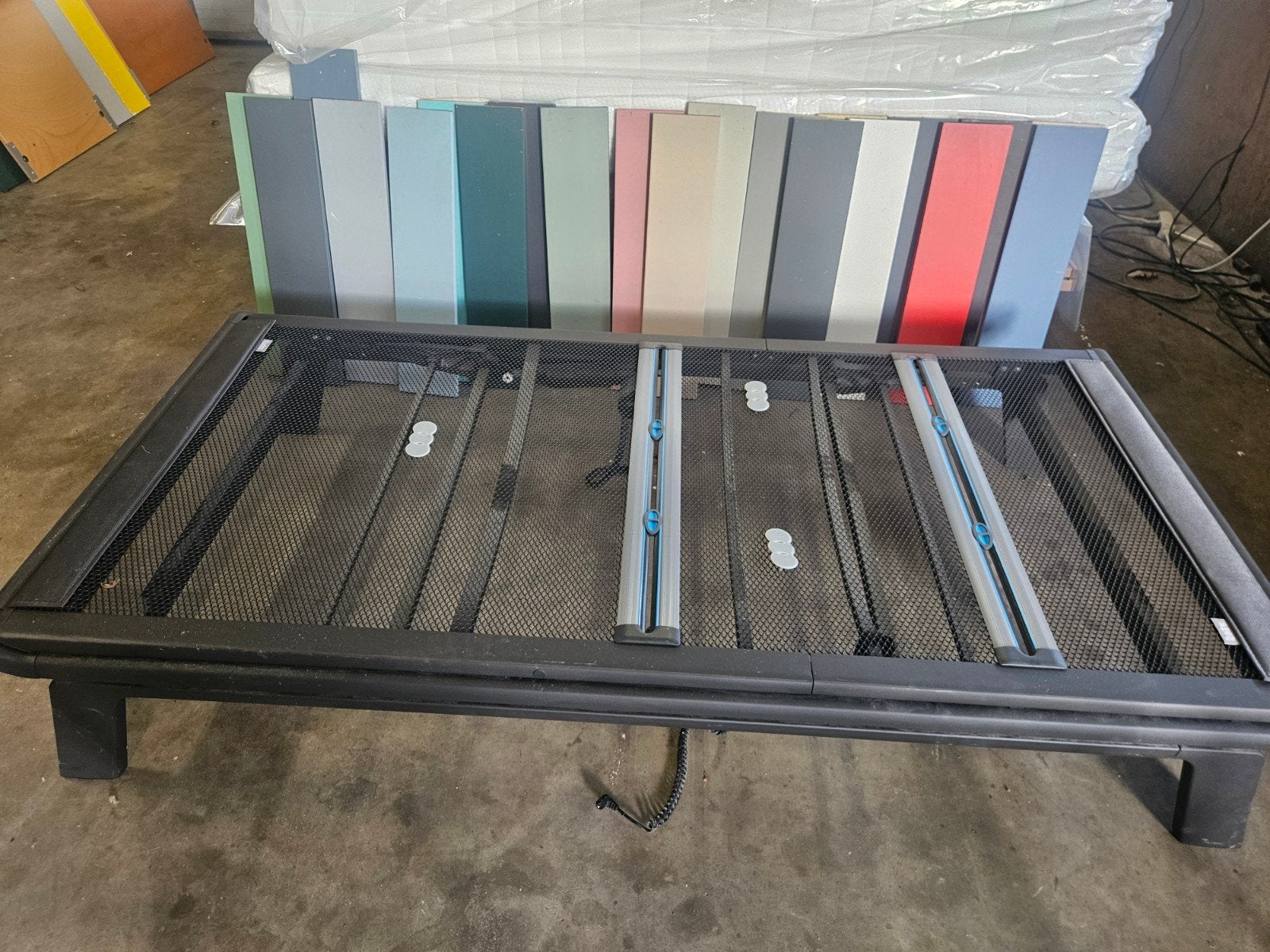 zgan  auping original 100x200  vol electrische, 100 cm, Eenpersoons, Zwart, Ophalen of Verzenden