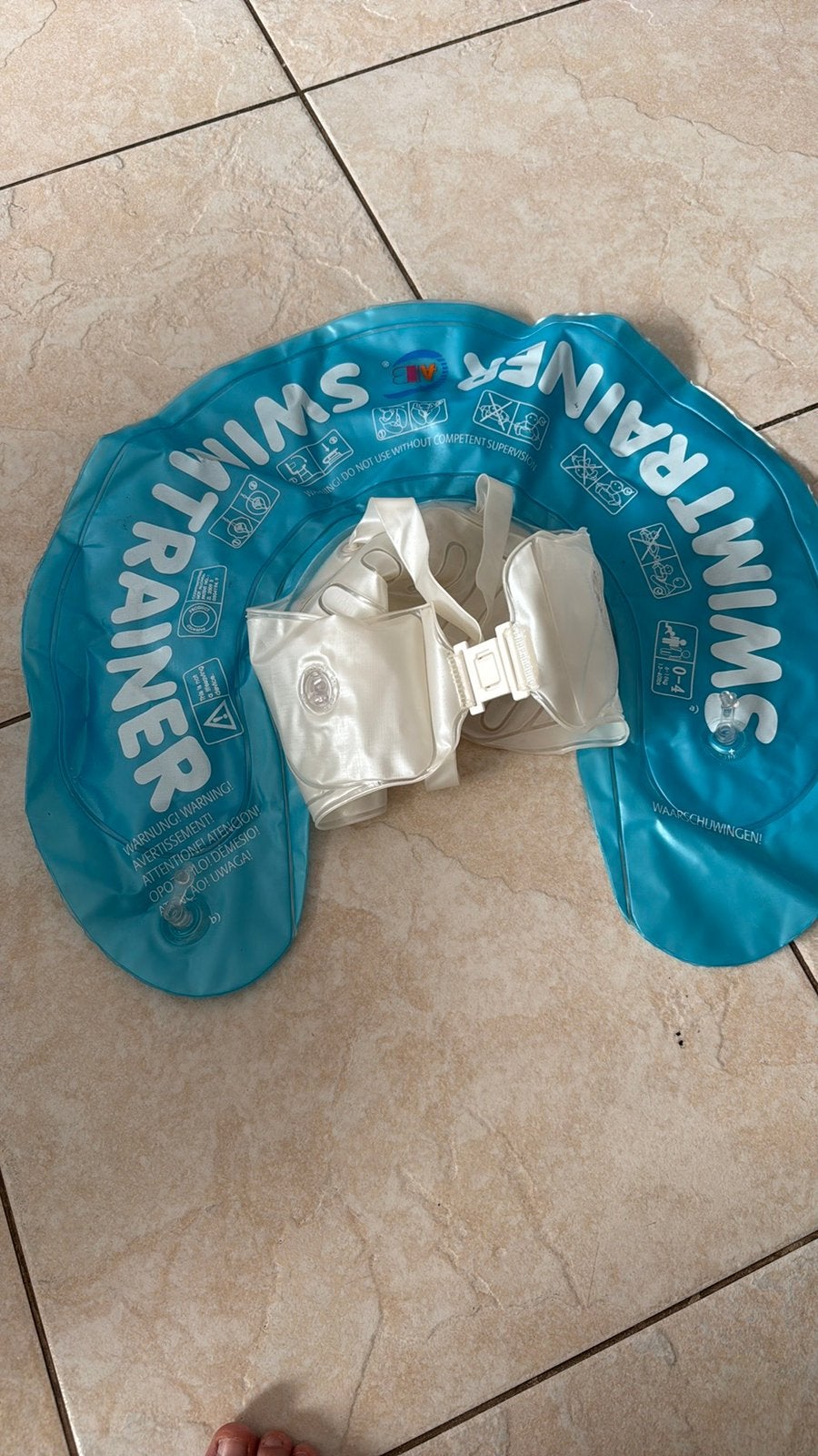 SWIMTRAINER Zwemband voor Baby's en Peuters, Ophalen, Jongetje of Meisje, One size, Zo goed als nieuw