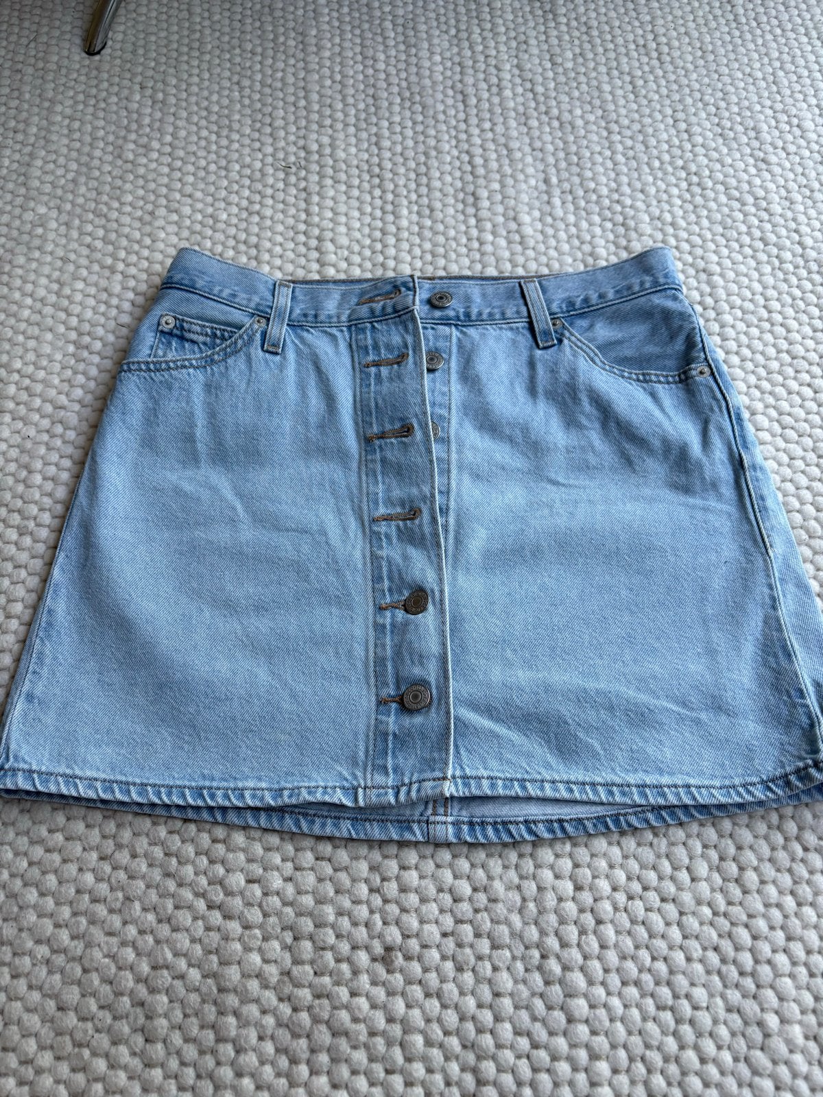 Nieuw LEVIS spijkerrokje maat 29, Blauw, Nieuw, Ophalen of Verzenden, Maat 36 (S)