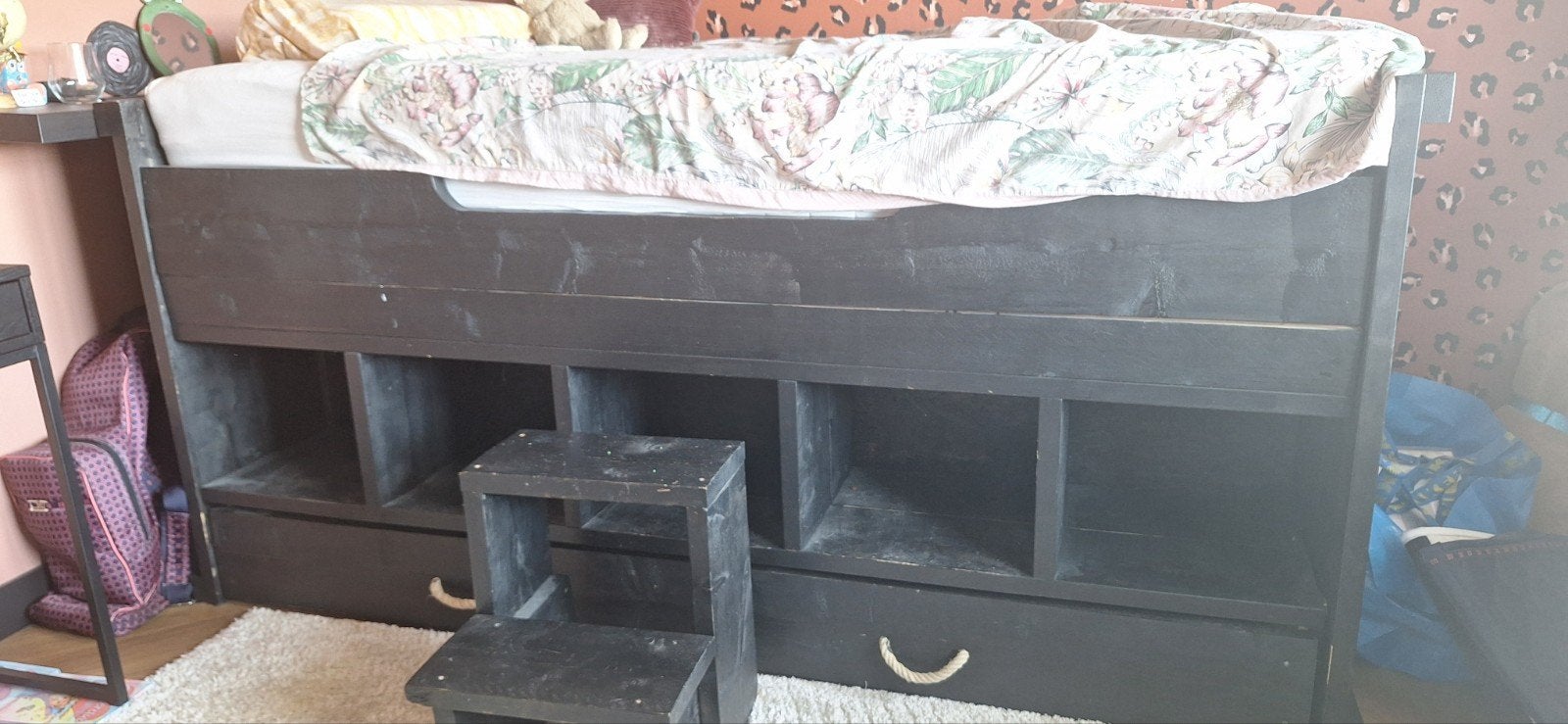 Rockwood kajuitbed, Ophalen of Verzenden, Eenpersoons, Stapelbed
