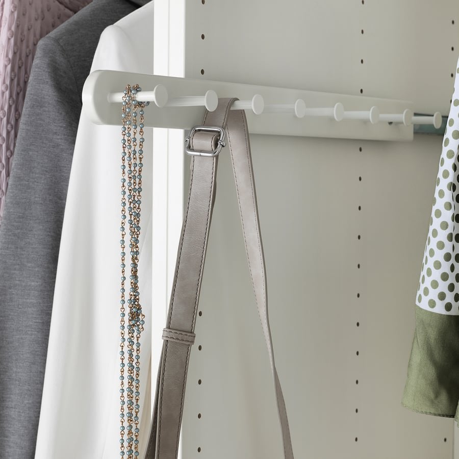 KOMPLEMENT Uittrekbare multihanger, wit, 58 cm, Ophalen, Minder dan 50 cm, Zo goed als nieuw, Minder dan 100 cm