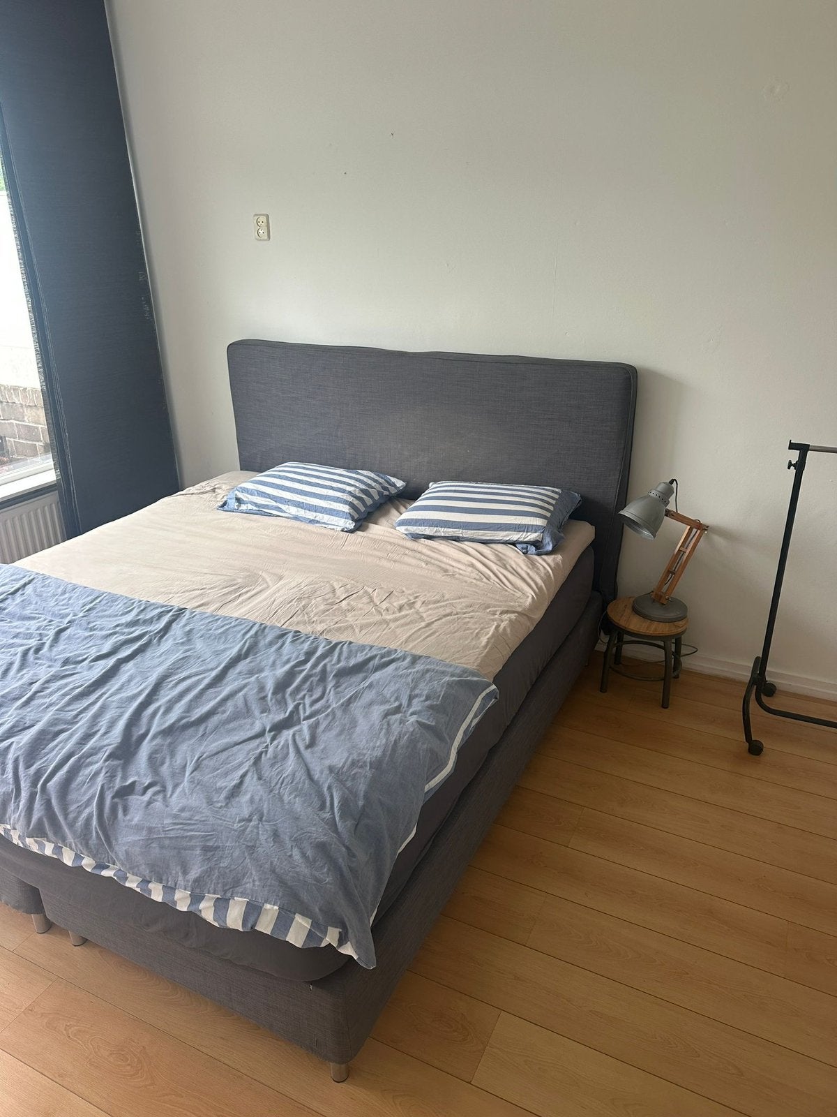 Bed IKEA 180x200, Ophalen, Zo goed als nieuw, Tweepersoons, 180 cm