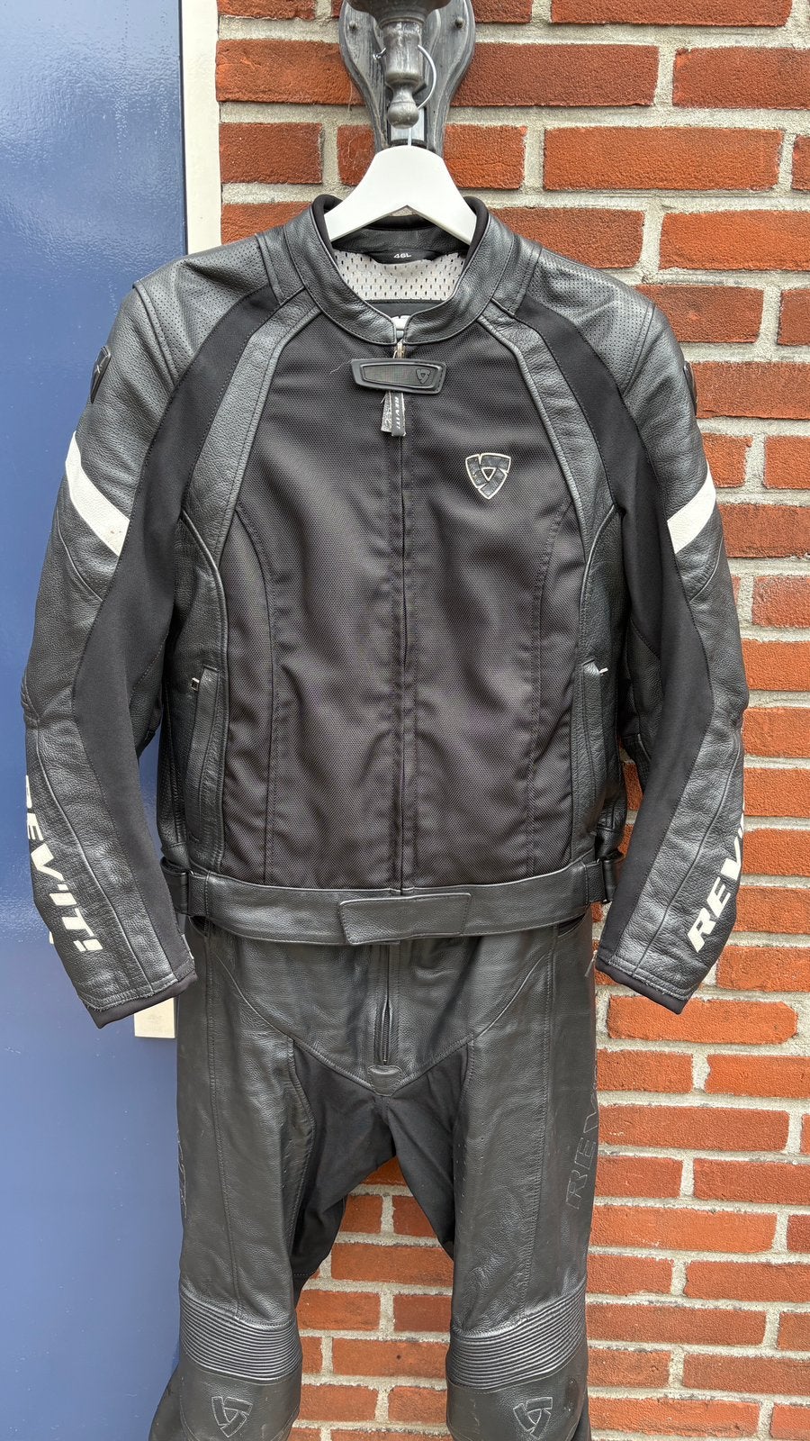 Dames Revit lereren motorpak maat 42, Motoren, Kleding | Motorkleding, Ophalen of Verzenden, Tweedehands, Dames, Combipak