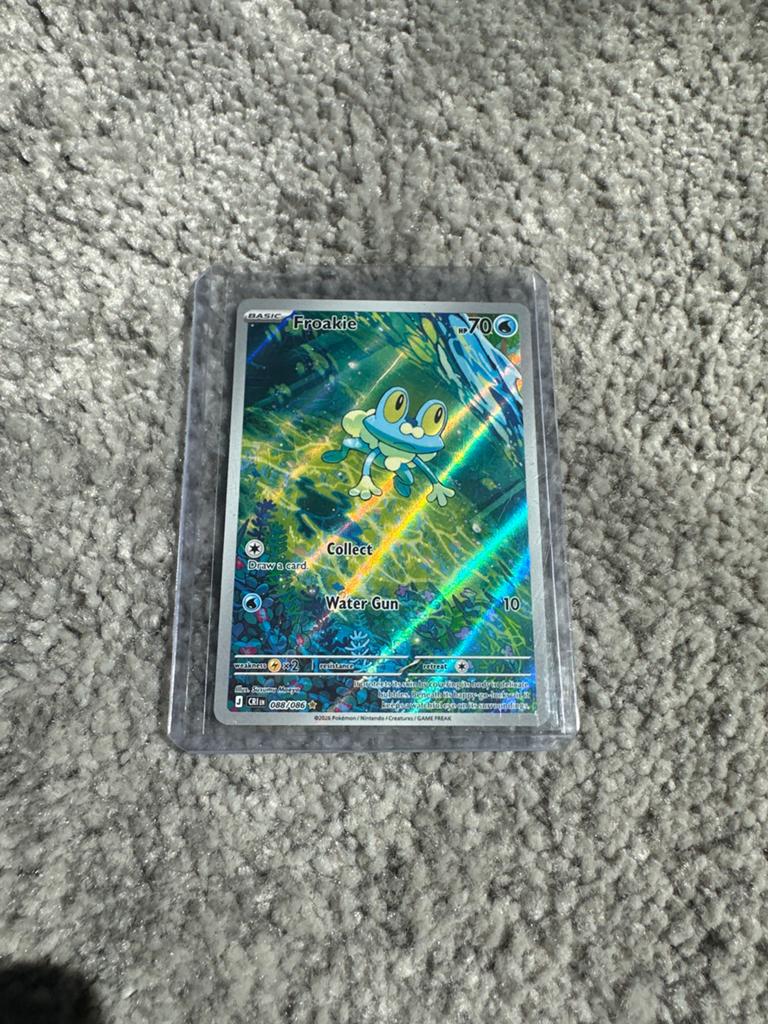 Froakie Pokémon kaart - Chaos Rising - Topstaat, Ophalen of Verzenden, Zo goed als nieuw, Losse kaart