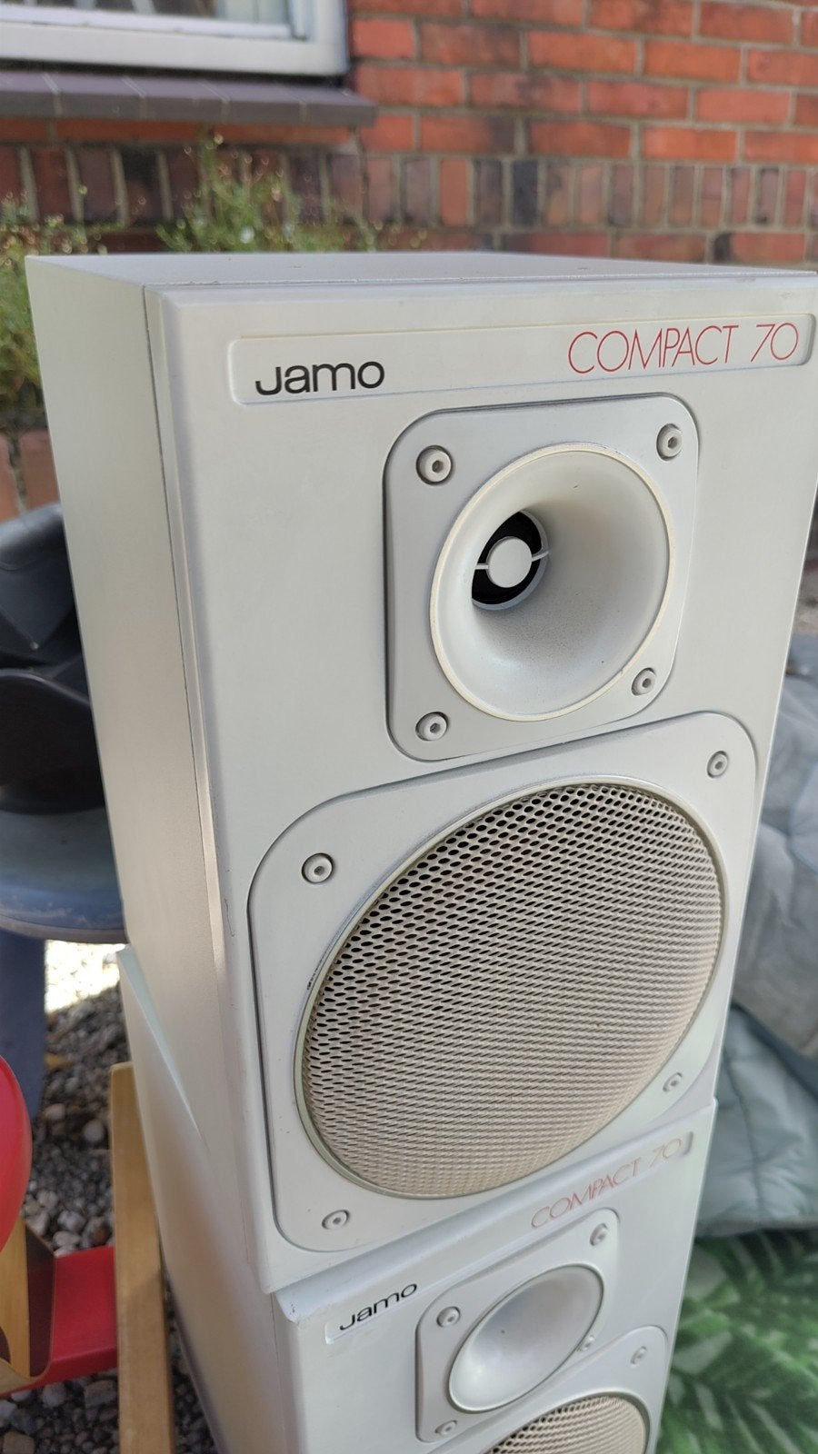 Jamo Compact 70 Boekenplank Luidsprekers, Ophalen, Gebruikt, 60 tot 120 watt, Boekenplank luidspreker