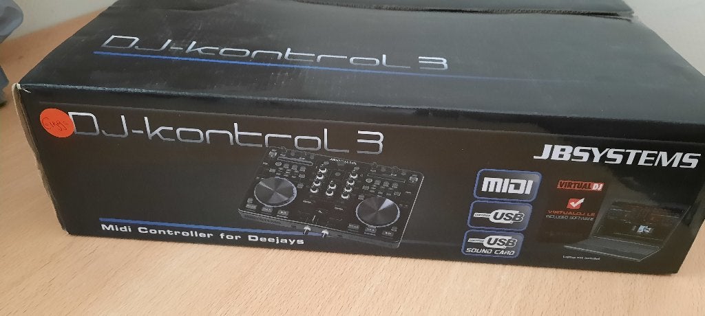JBSYSTEMS DJ-Kontrol 3 Midi Controller, Ophalen, Nieuw