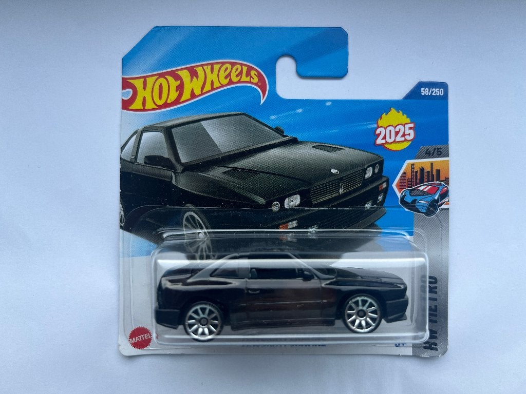 Hot Wheels Maserati Shamal zwart nieuw in doos 20260816-7, Ophalen of Verzenden, Nieuw