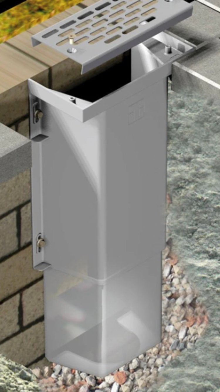 Ventilatierooster tbv kruipruimte Tilmar T174-A, Doe-het-zelf en Verbouw, Ophalen, Nieuw