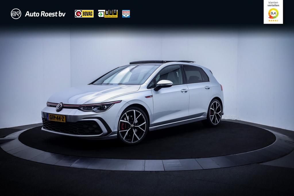 Volkswagen Golf 2.0 GTI DSG 245PK PANO | NAVI | APP CONNECT, Stof, Gebruikt, Zwart, 4 cilinders