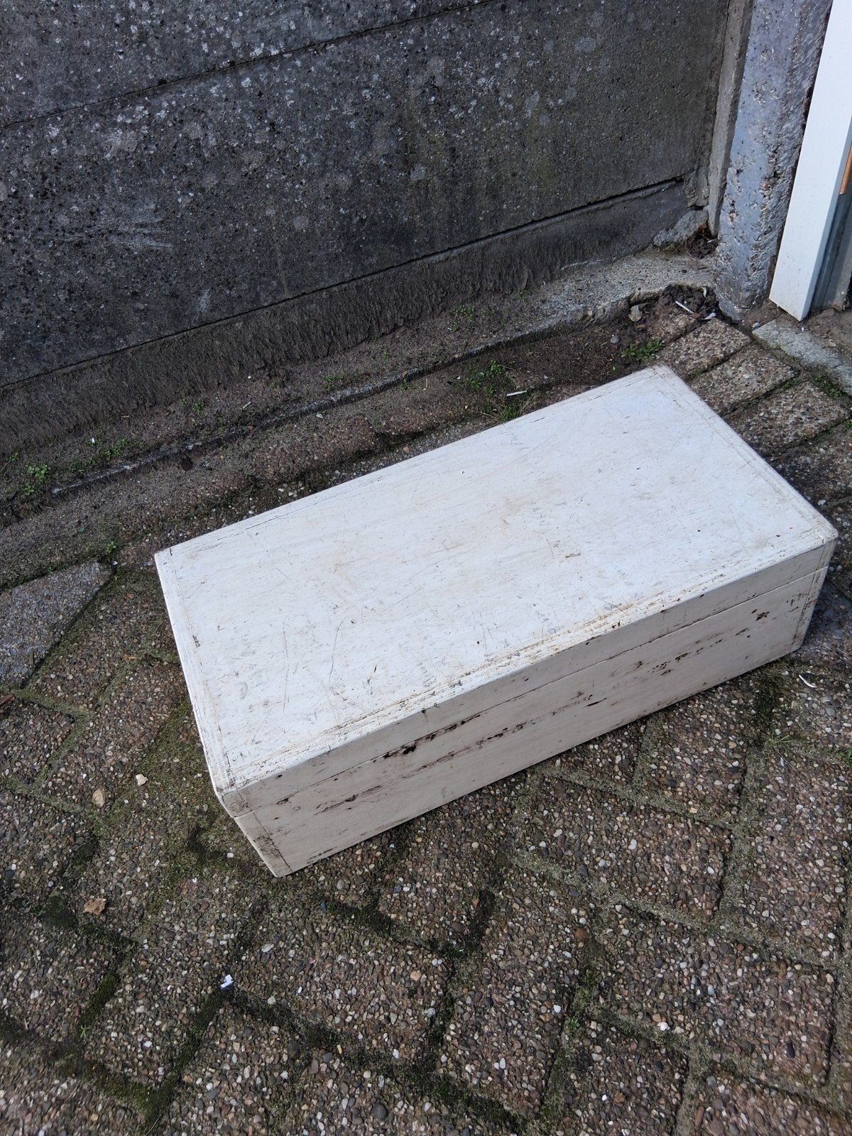 Houten Opbergkist 60x30x20 cm - Vintage Look, Ophalen of Verzenden, Gebruikt