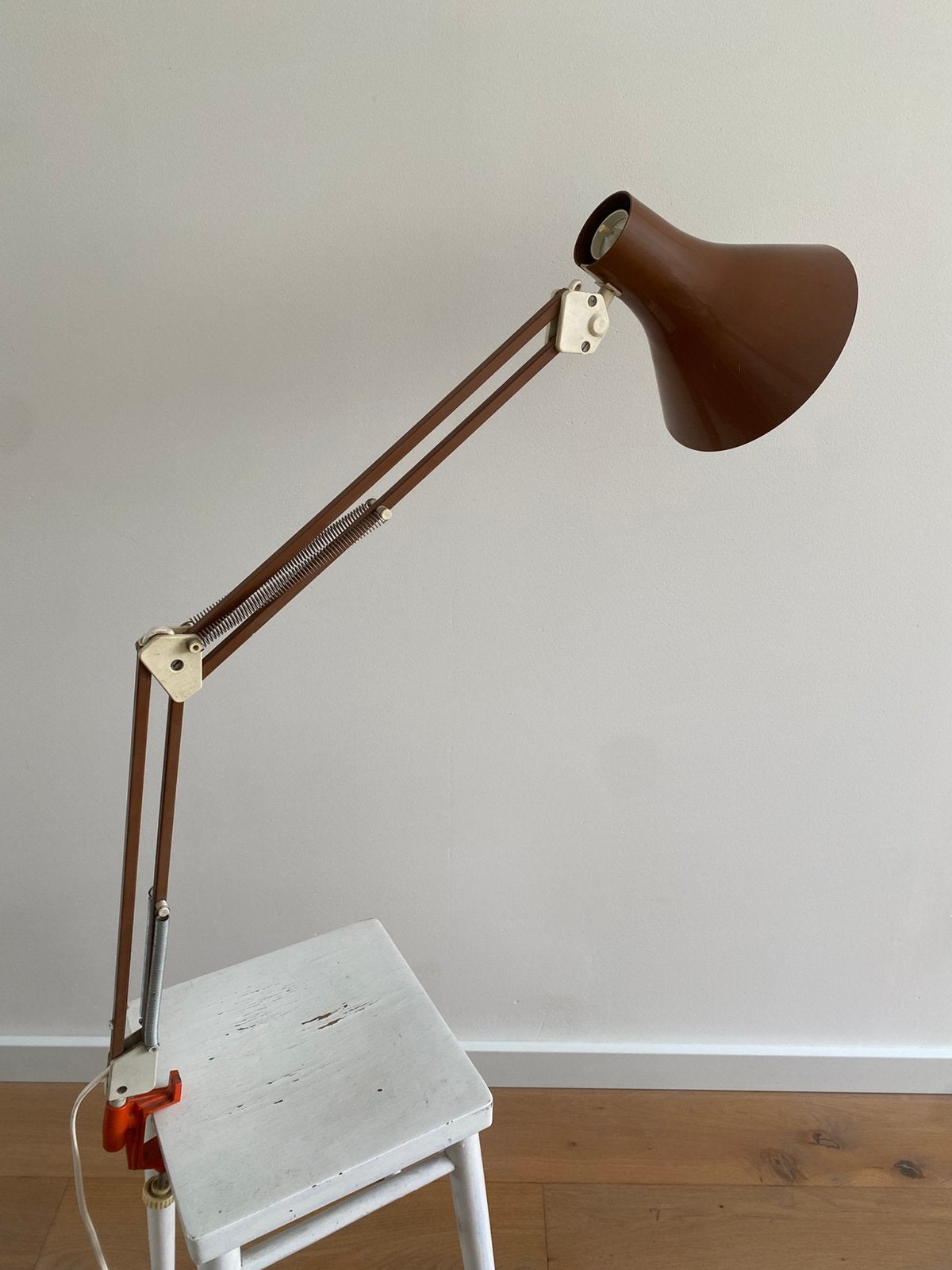 Vintage Architectenlamp Design | Tafellamp | Bureaulamp, Ophalen of Verzenden, Zo goed als nieuw