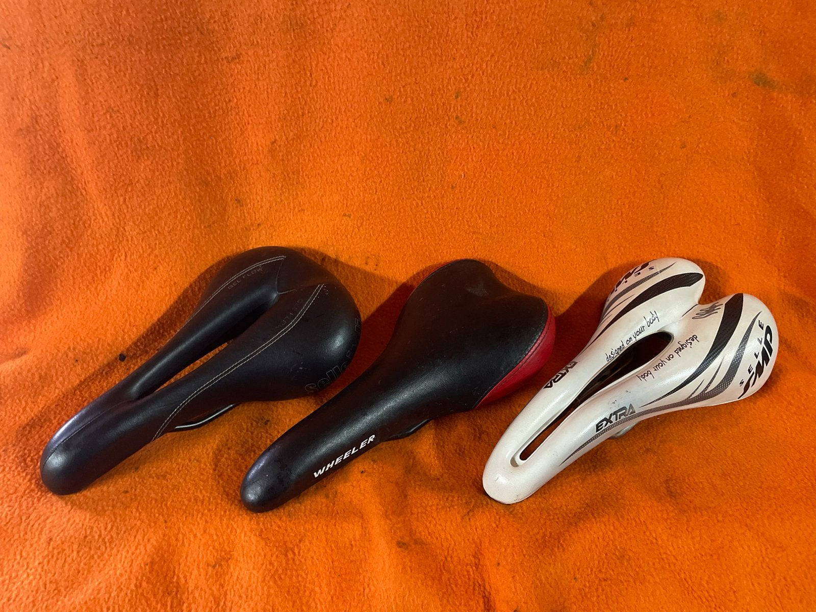 Fietszadels: Selle SMP Extra, Selle Italia, Wheeler, Verzenden, Gebruikt, Racefiets, Zadel