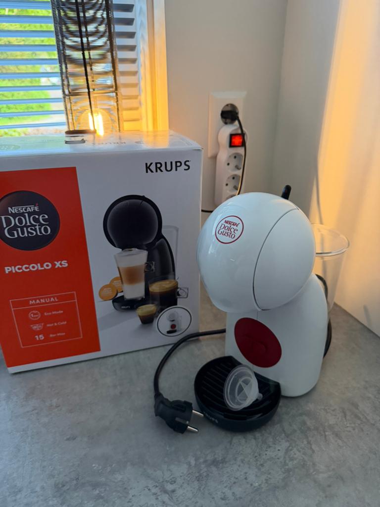 Dolce Gusto Piccolo XS Wit - Zo goed als nieuw, Witgoed en Apparatuur, Koffiezetapparaten, Ophalen of Verzenden, Zo goed als nieuw