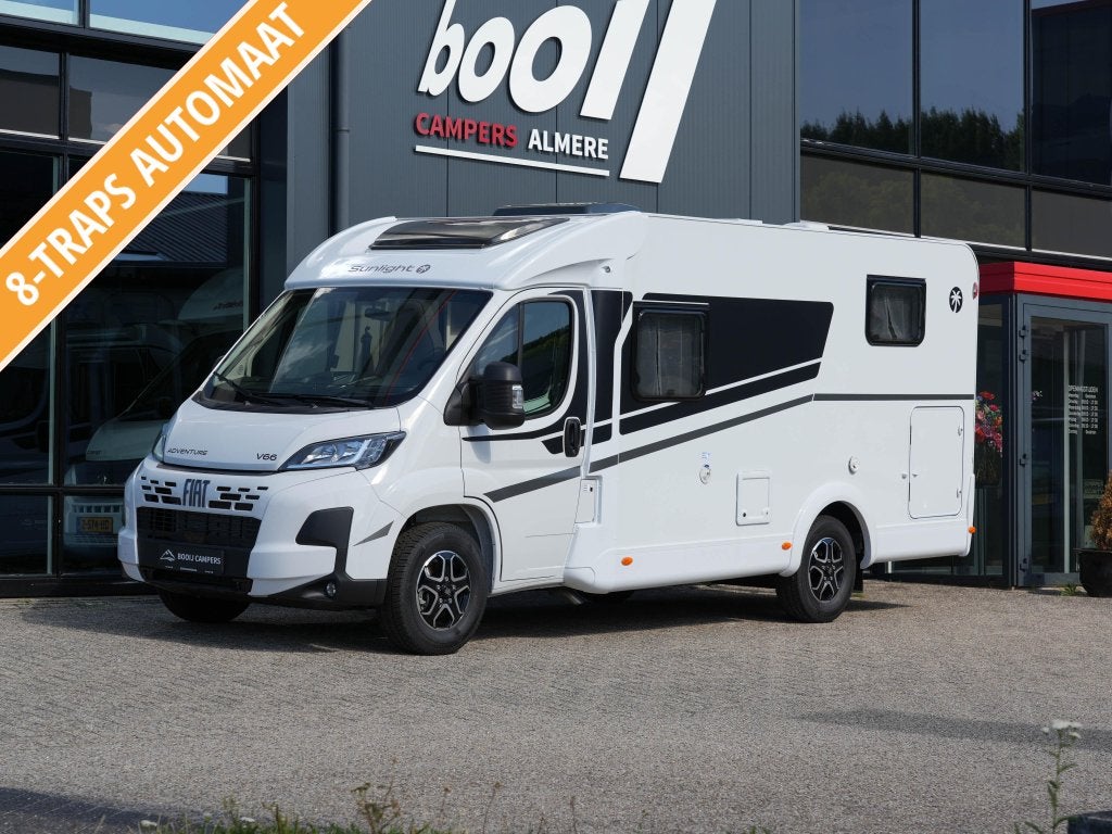 Sunlight V66 Adventure Edition Automaat, Automaat, Sunlight, Fiat, Tot en met 2