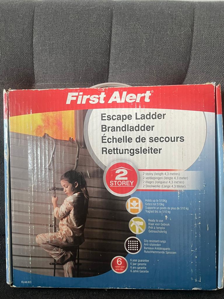 First Alert Brandladder / vlucht ladder, Ophalen of Verzenden, Nieuw
