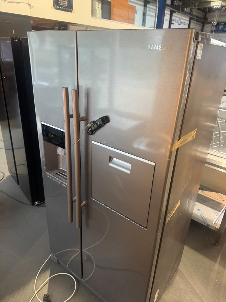 Samsung Amerikaanse Koelkast | Schoon | Garantie | Bezorging, 200 liter of meer, 60 cm of meer, Met aparte vriezer, Zo goed als nieuw