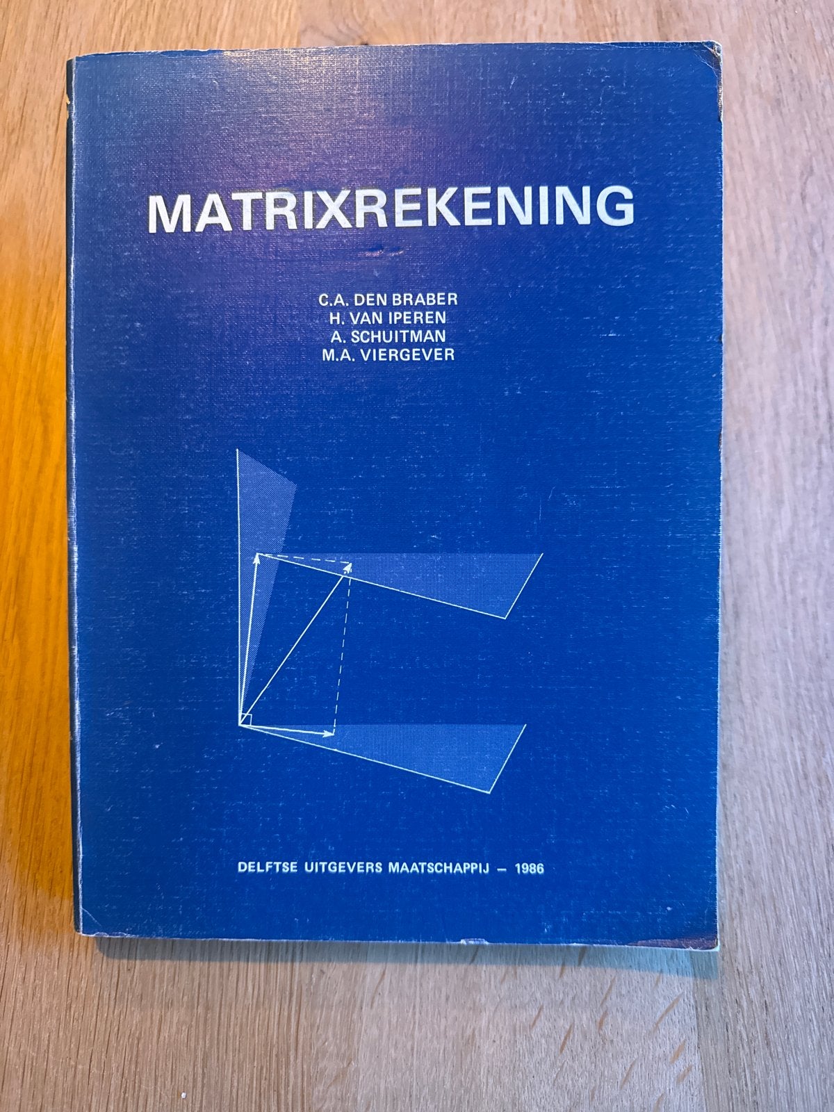 Matrixrekening - C.A. den Braber e.a. (1986), Ophalen of Verzenden, Beta, Gelezen, WO