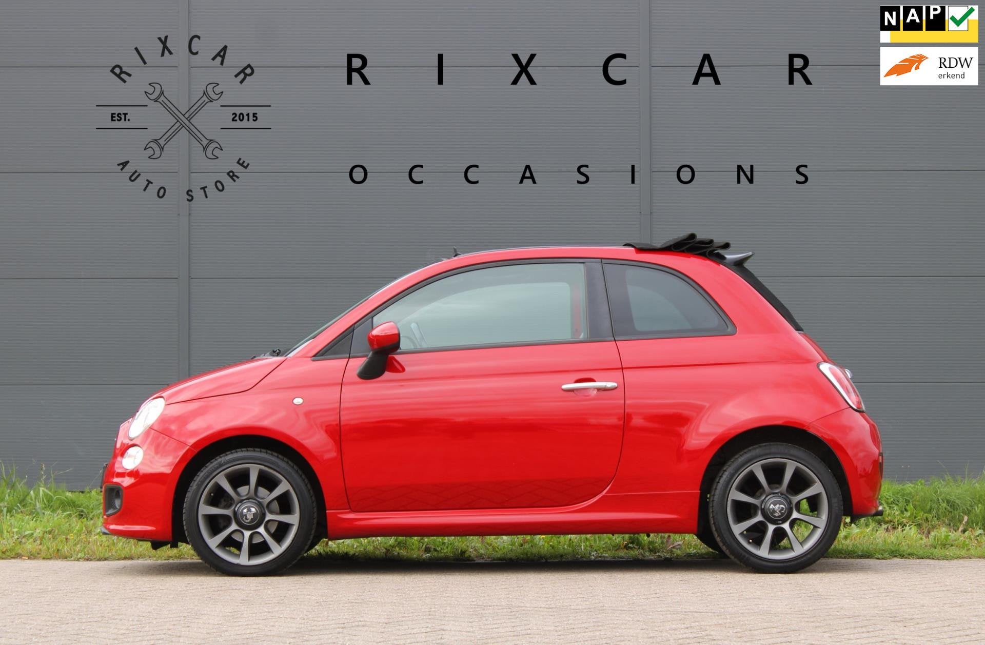 Fiat 500 C 0.9 TwinAir 500S Cabrio, Gebruikt, Cabriolet, Origineel Nederlands, Handgeschakeld