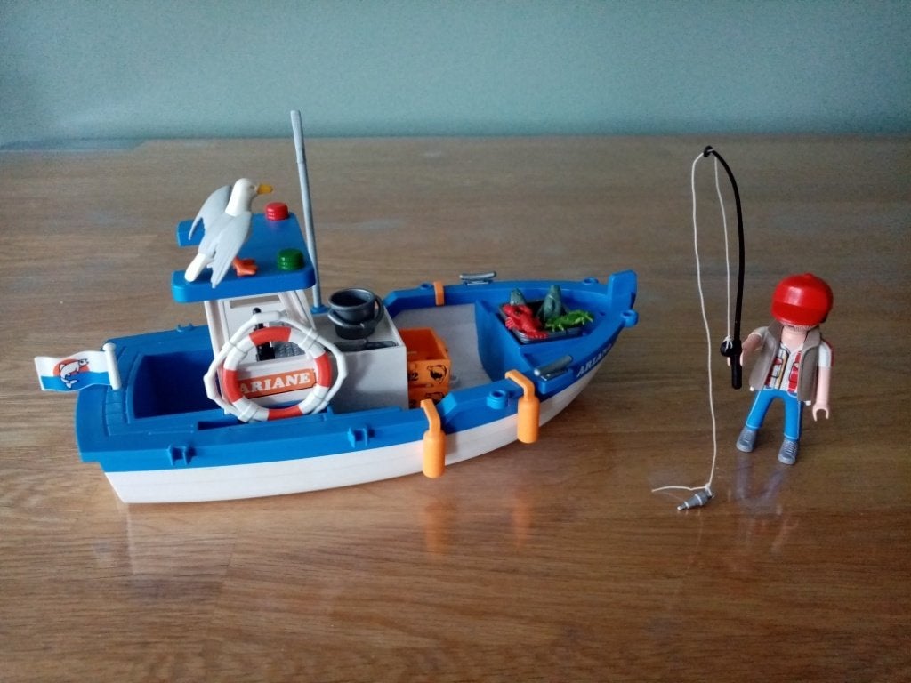Playmobil, Complete set, Ophalen of Verzenden, Zo goed als nieuw, Boot/Schip