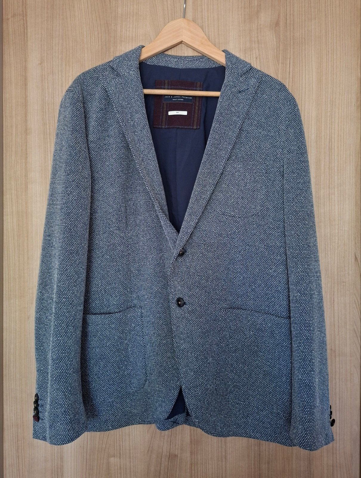 Mooie blazer voor heren, maat 54, Maat 52/54 (L), Blauw, Ophalen of Verzenden, Zo goed als nieuw
