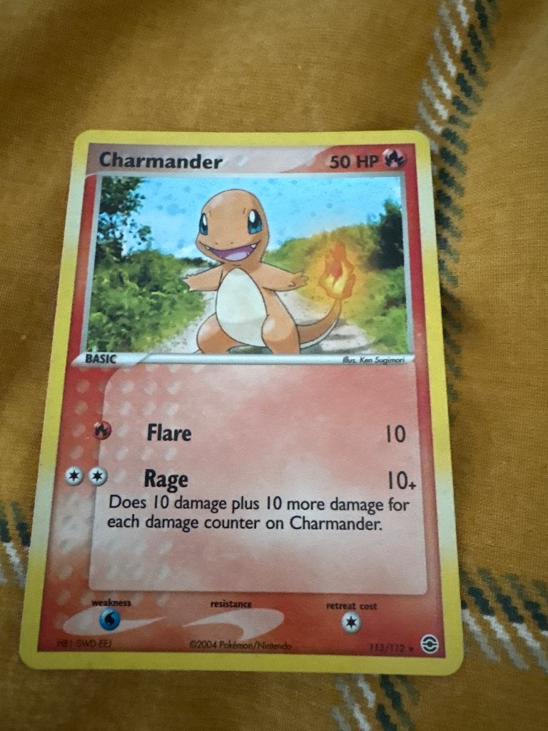 Pokemon Charmander 113-112, Verzenden, Zo goed als nieuw, Losse kaart