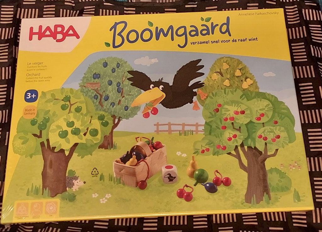 Haba Boomgaard, nog in verpakking, Een of twee spelers, Ophalen of Verzenden, Nieuw, HABA