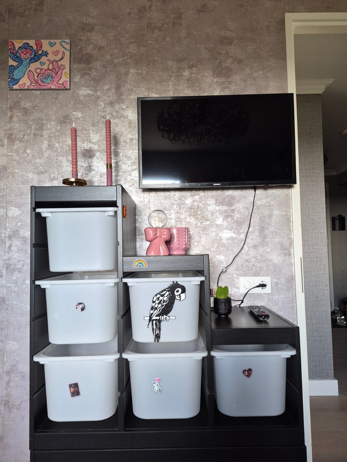 Ikea Trofast vakken kast, Ophalen, Gebruikt, Minder dan 150 cm, Minder dan 100 cm