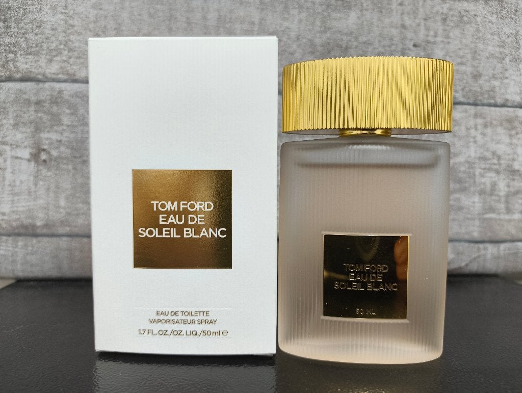 Tom Ford Eau de Soleil Blanc 50ml EDT - Unisex/Dames!, Verzenden, Zo goed als nieuw