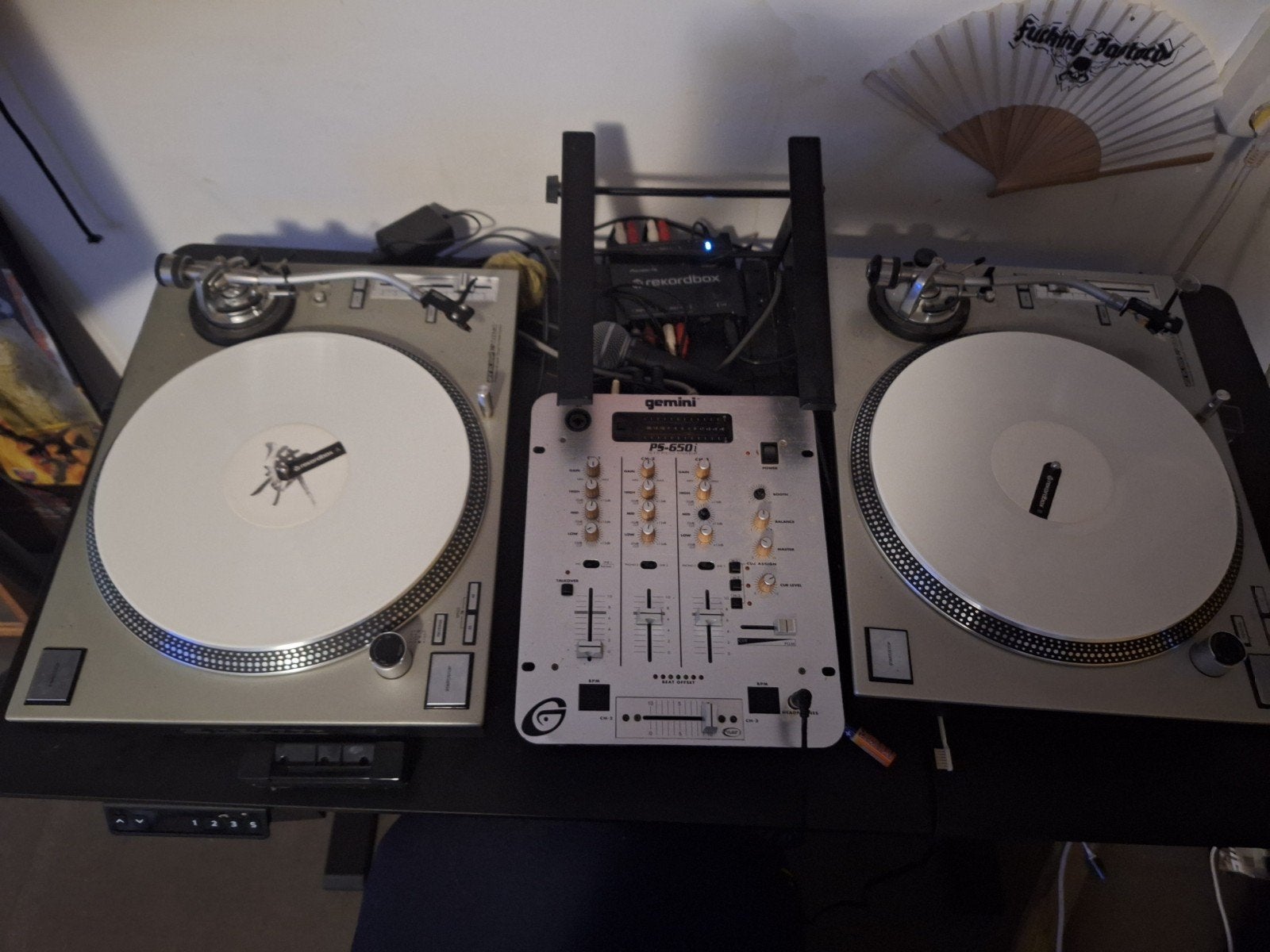 Reloop RP7000MK2 (set) Direct drive !, Muziek en Instrumenten, Dj-sets en Draaitafels, Ophalen of Verzenden, Gebruikt, Reloop