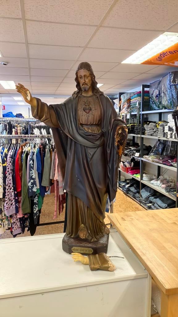 Jezus beeld, Ophalen