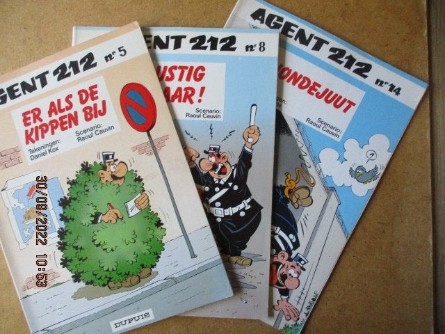 adv7163 agent 212, Boeken, Eén stripboek, Ophalen, Gelezen