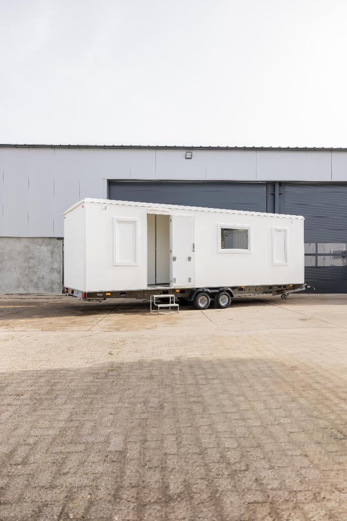 Mobiele woonunit 730cm 4 persoons, Ophalen