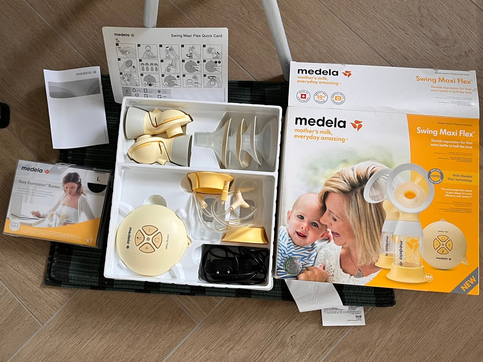 Medela Swing Maxi Flex, Ophalen of Verzenden, Zo goed als nieuw, Borstkolf