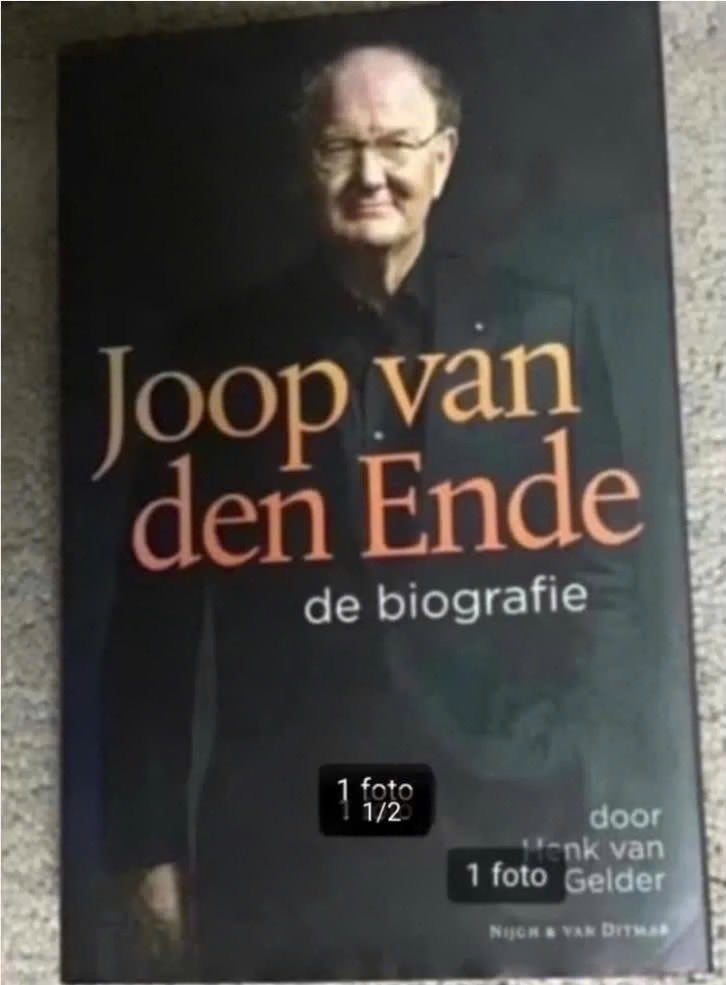 Joop van de Ende de biografie door Henk van Gelder., Ophalen of Verzenden, Zo goed als nieuw, Kunst en Cultuur