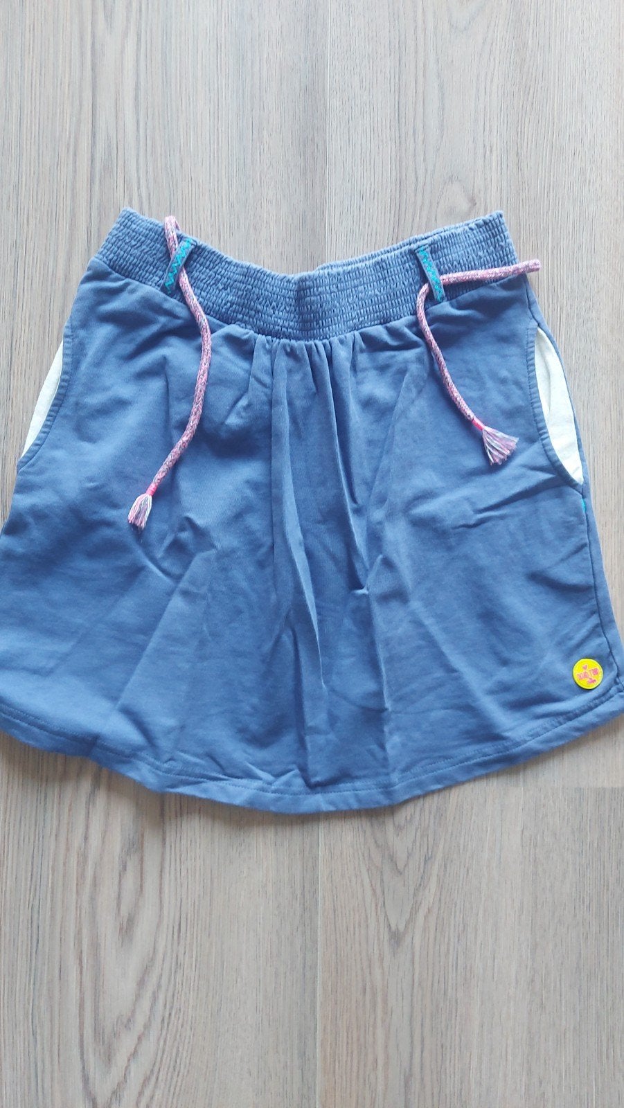 Zomerse set: roze top en blauwe rok voor meisjes maat 146-15, Gebruikt, Meisje, Ophalen of Verzenden, Setje