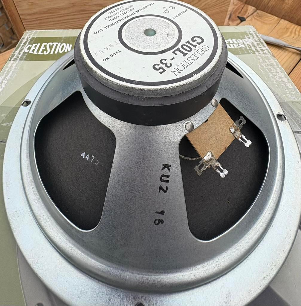 Vintage Celestion G10L-35 verkeerd in Nieuwstaat!!, Ophalen of Verzenden, Gebruikt, Gitaar, Minder dan 50 watt