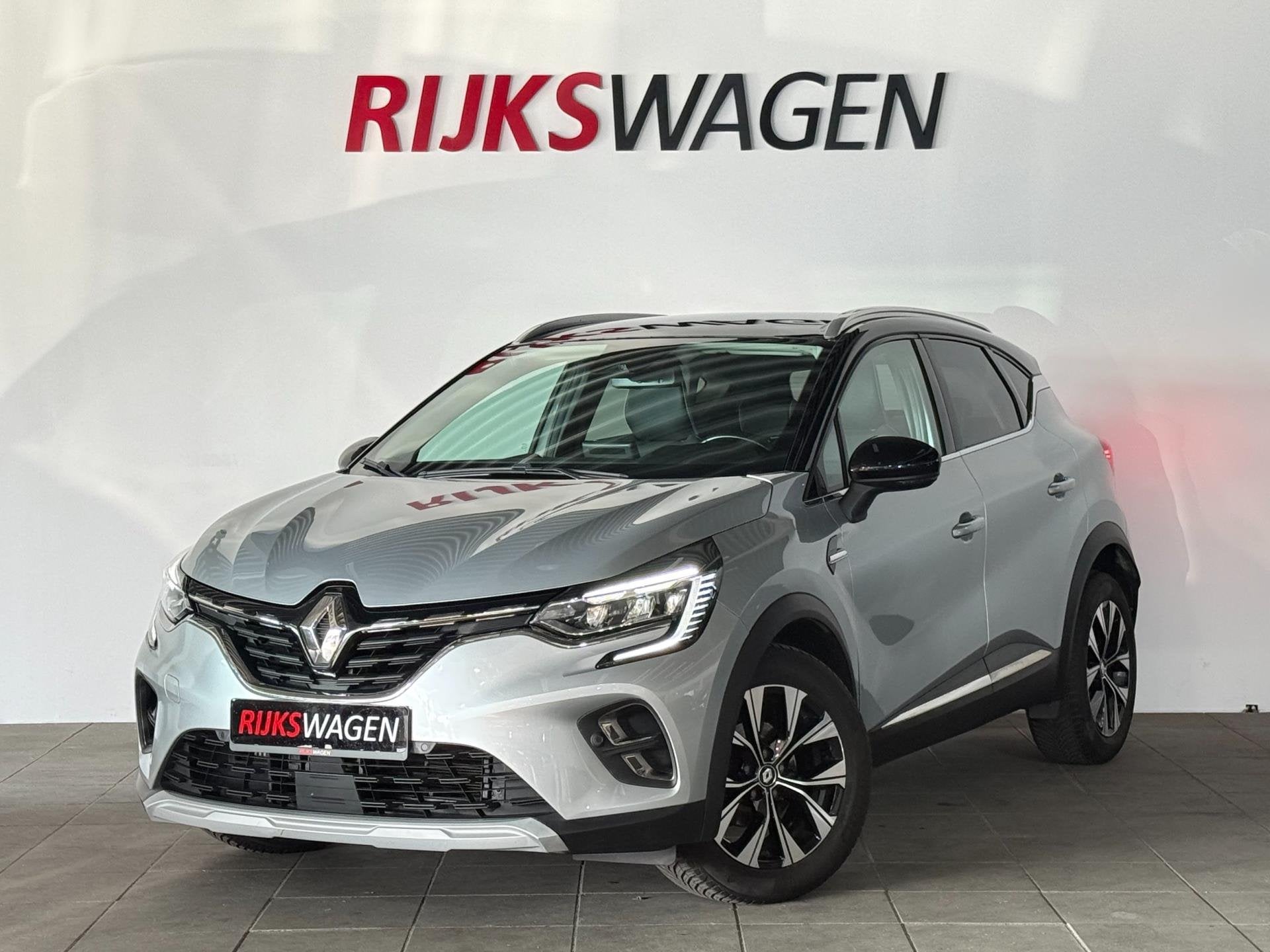 Renault Captur 1.3 TCe 140 Intens Carplay/Navi/Camera/Keyles, Auto's, Dealer onderhouden, Gebruikt, Zwart, 4 cilinders
