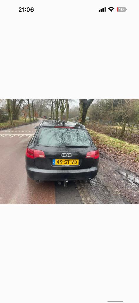 Audi A6 2.4 V6 130KW Avant AUT 2006 Zwart, Ophalen of Verzenden, Audi